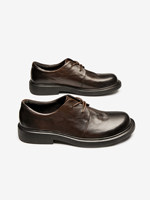 Chaussures habillées décontractées pour hommes, confortables, à lacets, à semelle épaisse, bout rond, style Derby, respirantes, légères, pour l'été