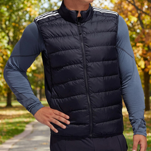 Chaleco Acolchado de Invierno para Hombre, Impermeable, Sin Mangas, con Capucha y Cierre de Cremallera, para Ciclismo, OEM, GLOBAL LEATHER - Product Image 3