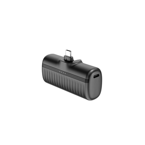 Mini chargeur portable <span class=keywords><strong>rechargeable</strong></span> 10000mAh, design <span class=keywords><strong>capsule</strong></span>, charge rapide 2A/PD22.5W avec prise pliable C/L - Product Image 5