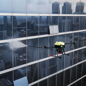 Drone de nettoyage haute pression Joyance pour le nettoyage des fenêtres de bâtiments, des voitures, des panneaux d'affichage, des toits et des panneaux solaires - Product Image 3