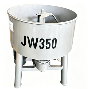 Malaxeur vertical 350L, mini malaxeur à béton portable à agitation forcée 9m³/h 4kW pour la production de blocs préfabriqués OEM - Product Image 1