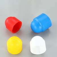 Capuchons de protection décoratifs en plastique PE pour vis, boulons et écrous, capuchons en nylon hexagonaux apparents en forme de dôme