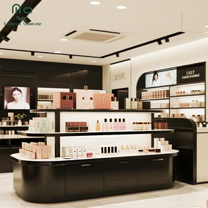 Modern Luxury 3D Design Cosmetic Shop Furniture Makeup Showcase Acrylic Display for Shopping Malls Skincare Stores - Product Image 3