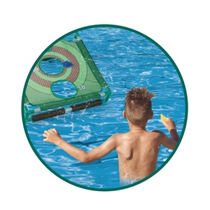 Jeu de lancer d'anneaux aquatiques, jouet d'extérieur estival, jeu de sacs de farineux, jouets aquatiques pour piscine pour enfants - Product Image 2