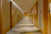 Taille sur mesure contreplaqué d’eo grade finition de grain de bois d’hôtel appartement couloir décoration intérieure meubles d’