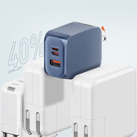 Cargador de Teléfono Portátil LDNIO Q6 de 45W GaN, Cargadores Universales para Teléfonos Celulares