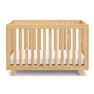 Cuna Convertible 3 en 1, Cuna de Madera para Bebé, Diseño Moderno, Estructura de <span class=keywords><strong>Cama</strong></span> para Niños, Seguridad para Niños Pequeños, Muebles de Lujo para Dormitorio - Product Image 6