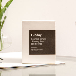 Velas Aromáticas de Lujo al por Mayor con Etiqueta Privada, Hechas a Mano, de Cera de Soja Orgánica en Vaso de Ámbar, con Tapa, Forma de Pilar, para Diwali y Festividades - Product Image 2