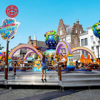 Manèges de parc d'attractions, manèges à 30 places, manèges à pieuvre rotatifs, équipements de manèges de parc d'attractions, pieuvre rotative d'extérieur à vendre