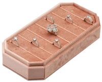 Boîte de rangement pour bagues en velours personnalisée en gros - Boîte de présentation de bijoux personnalisée en gros, porte-bagues, boîte de rangement pour bijoux