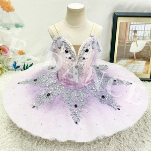 Vestido de Ballet Profesional para Niñas, Estilo Occidental, Disfraz de Princesa para Representaciones Escénicas de Lago de los Cisnes, Traje de Agencia - Product Image 1