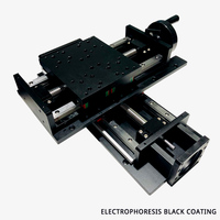 Module de levage CNC automatique haute précision et haute charge avec vis à billes de 25 mm, rail de guidage linéaire et roulement de moteur LYKR250A 300 mm