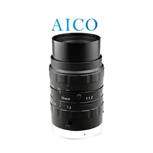 manual iris 1 inch F1.2 10mp 35mm F/no 1.2 4k c mount ITS IR CCTV lens for day and night surveillance industrial vision camera