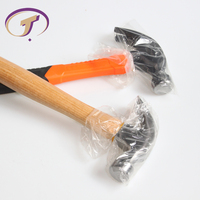 Martillo de Seguridad Antivibración, Forjado, Cabeza de Acero con Alto Contenido de Carbono, Mango de Madera, Herramienta de Reparación y Bricolaje, Venta al Por Mayor, 16oz 20oz 24oz