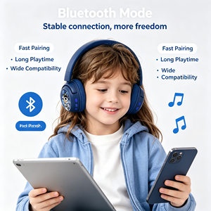 Nouveaux écouteurs Bluetooth anti-bruit BuddyPhones pour enfants, casque stéréo sans fil sécurisé pour enfants, vente en gros - Product Image 1