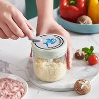1Pc Handmatige Chopper voor Groente Fruit Uien Peper Chopper Pull Mincer Blender Mixer Knoflook Crusher Keuken Gadgets