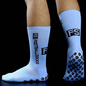 Chaussettes de football antidérapantes de performance respirantes pour hommes, avec logo personnalisé, vente en gros d'usine, pour sportifs d'élite - Product Image 6