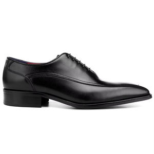 Chaussures Richelieu décontractées de haute qualité pour hommes 2026, en cuir véritable, imperméables, respirantes, design intemporel - Product Image 6