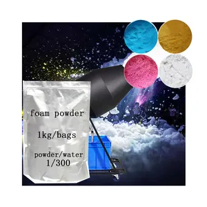 Colorful 1kg/bags DJ Jet Kids Soap Foam Powder Child Wedding Disco Full Color Foam Liquid for Pool Party Foam Machine cannon