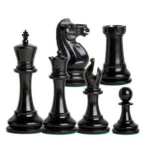 High Quality Anderssen Series <b>Wooden</b> Indoor/Outdoor Eco-Friendly Handmade <b>Chess</b> <b>Set</b> with <b>Chess</b> Pieces - Product Image 1
