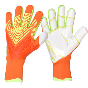 Gants de gardien de but en caoutchouc pour hommes, antidérapants, imperméables, à doigts complets, personnalisables, pour l'entraînement de football et les sports, vente en gros fabricant - Product Image 4