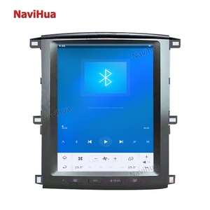 NAVIHUA Touch Screen Car DVD Player Head Unit Monitor Multimedia Android <b>Auto</b> Radio Navigation for Toyota Land Cruiser LC100 - Product Image 4