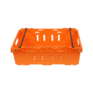 QS <span class=keywords><strong>Stackable</strong></span> Lưu Trữ Thu Hoạch Hộp Bale Cánh Tay Thùng Màu Đen Nhựa Thùng Cho Các Loại Trái Cây Và Rau Quả Thùng Nhựa Rau - Product Image 3