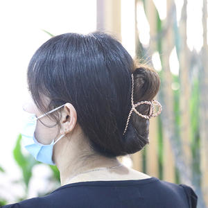 مشابك شعر ذهبية كورية رائجة المبيع مشابك معدنية للشعر للفتيات - Product Image 3