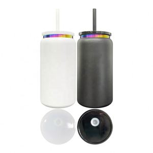 Vaso de Acero Inoxidable de Doble Pared con Forma Especial y Arcoíris en la Parte Inferior, 16 oz, Apto para Grabado Láser - Product Image 4