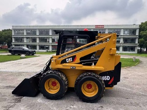 Cargadora <span class=keywords><strong>de</strong></span> Ruedas CAT 246D Usada con Estructura Reforzada, Cucharón Sólido y Acoplador Rápido para Sudamérica - Product Image 4