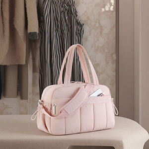 大容量実用多層コットントラベルトートバッグラゲッジトラベルバッグ女性ポータブルラゲッジオーガナイザーバッグセット - Product Image 1