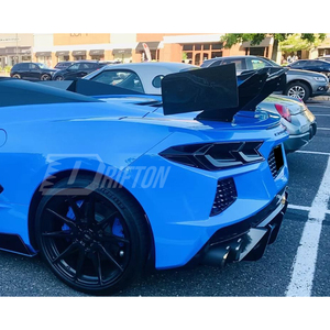 Alerón Trasero de Fibra de Carbono Estilo AP Drifton Corvette para Chevrolet Corvette C8 Stingray Z51 2020-2026 - Product Image 4