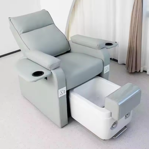 Sillón de Masaje Eléctrico para Pedicura, Spa, Salón de Belleza, Sofá para Pedicura, Sauna, Sistema de Hidromasaje sin Tuberías, Cama Reclinable con Baño de Pies - Product Image 4