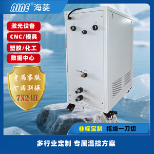 เครื่องทำความเย็นอุตสาหกรรม Aine แบบระบายความร้อนด้วยน้ำ 8P 8.8KW น้ำยาทำความเย็น R134a 380V ปลั๊กยุโรป - Product Image 3