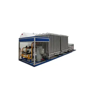 Lng Aardgas Hervergassingsterminal Hervergassingsinstallatie Proceseenheid Machine