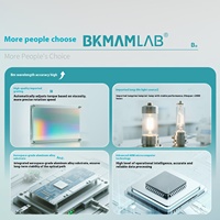 BKMAM Laboratory UV-Vis Spectrophotometer Single Beam Instrument Spectrum Analyzer Photometer for Biological Studies