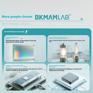 Espectrofotómetro UV-Vis de Laboratorio BKMAM, Instrumento de Haz Único, Analizador de Espectro, Fotómetro para Estudios Biológicos - Product Image 3