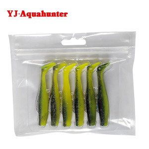 T-tail Soft Bait 8cm <b>Floating</b> Biomimetic Lure For Bass <b>Fishing</b> With Realistic Swimming Movement - Product Image 3