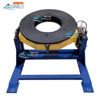 Positionneur de soudage rotatif électrique 600 kg, 90 degrés, avec trou traversant de 365 mm et mandrin de 600 mm, pour soudure de bride et coude de tuyau