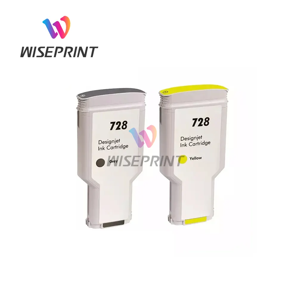 Wiseprint di qualità originale compatibile HP728 Dyebase HP Design Jet T730 T830 Plotter stampante cartuccia inchiostro