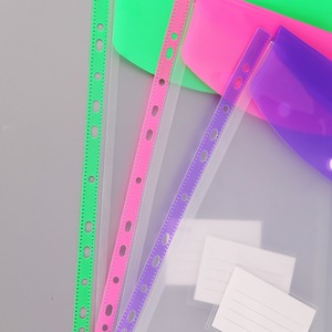 2025 công suất <span class=keywords><strong>l</strong></span>ớn 11 <span class=keywords><strong>l</strong></span>ỗ A4 tập tin túi nhựa trong suốt <span class=keywords><strong>PP</strong></span> rời <span class=keywords><strong>l</strong></span>á chèn bên trong trang COLOFUL tùy chỉnh tài liệu thư mục - Product Image 3