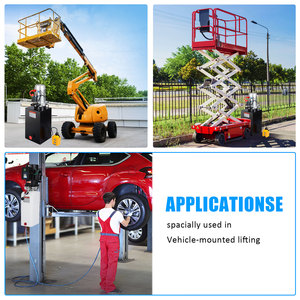 10 Quart High Quality Hydraulic Power Unit <b>DC</b> <b>12V</b> Cast Iron Hydraulic Power Unit - Product Image 4