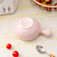 Vente en gros de bol à matcha en céramique de porcelaine texturée avec logo personnalisé fabriqué à la main avec poignée pour accessoires de café et de thé