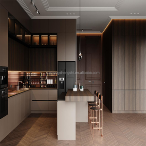 Mobile da Cucina Modulare in Legno Ecologico, Armadietto Intelligente Multifunzionale per Appartamenti e Centri Commerciali - Product Image 2