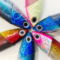 LureStorm Nouveauté 26cm/415g 33cm/560g Leurre de pêche artificiel souple lumineux Tête plombée pour la pêche en mer profonde depuis un bateau