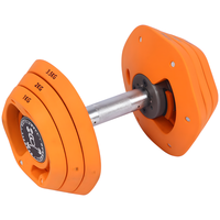 Haltère réglable en fonte pour la musculation Fitness équipement d'exercice d'haltérophilie portable