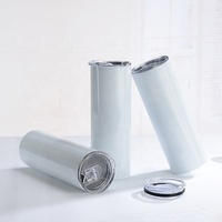 Gobelet isotherme sous vide en acier inoxydable, cylindrique et mince, pour café, avec impression par sublimation, logo personnalisé, pour la gym et le fitness