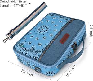 Échantillon gratuit Source Factory 2 Housse de Bible pour femmes avec deux compartiments/Grande housse de Bible avec bandoulière et poignées - Product Image 2