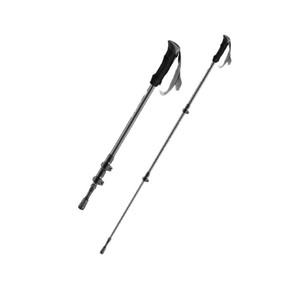 Carbon Fiber Trekking Poles 3 Sections Telescopic Adjustable Portable Mountaineering Hiking Equipment - Product Image 1