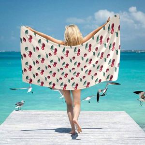 Serviette de plage en microfibre personnalisée avec logo imprimé, sans sable, idéale pour l'été – Vente en gros - Product Image 1